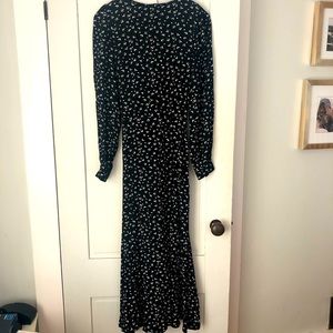 Flynn Skye full length long sleeve dress small